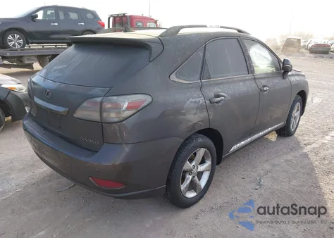 2010 Lexus Rx 350 from USA, damaged, VIN 2T2BK1BA9AC033905